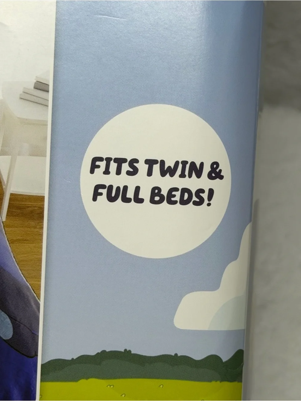 Bluey Blanket Twin Full Size Kids Soft Plush Throw 62x90